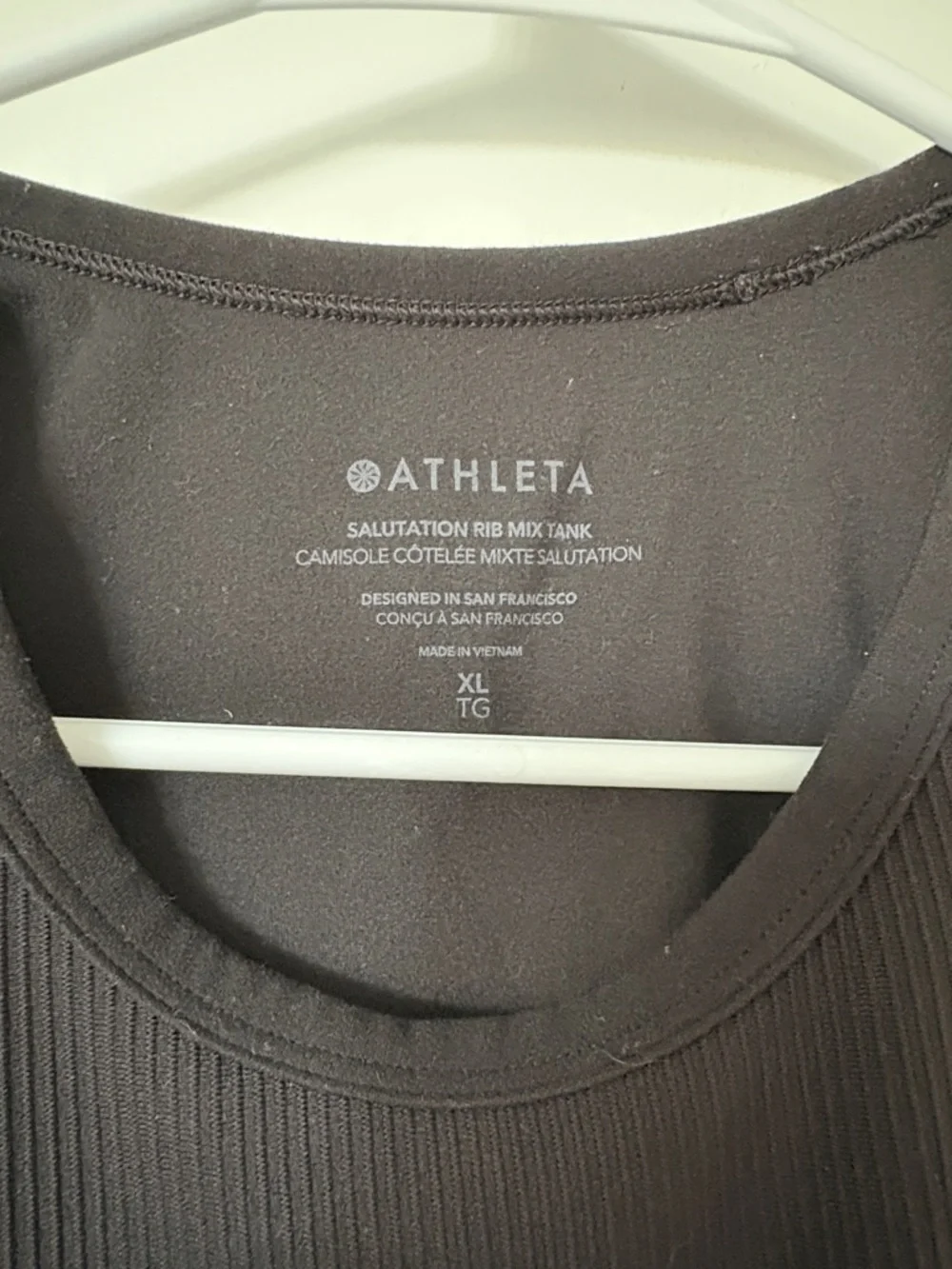 Athleta Ribbed High-Neck Tank - Picture 2 of 3